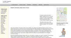 Desktop Screenshot of delgadocommunitycollege.net